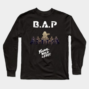 B.A.P Young Wild & Free Long Sleeve T-Shirt